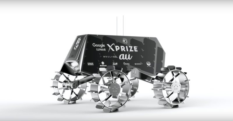 The Japanese rover expected to take part in the Google Lunar X-Prize. (Image: Team Hakuto/ispace Inc)